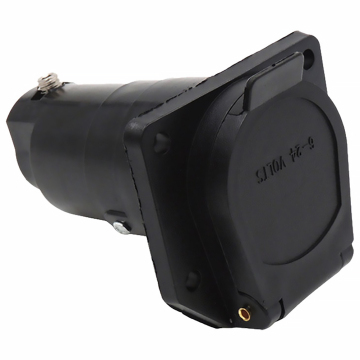 7 Pin Trailer Plug Adapter 12V 7-Way RV Blade Connector