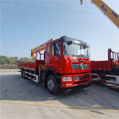 DONGFENG 6x4 Xugong 14 tons truck mounted crane