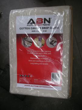 cotton drop cloth protecting 3*20