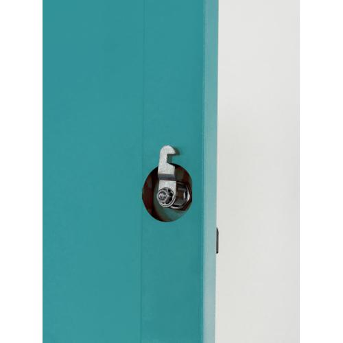 Speedy Delivery Athletic Room Lockers from Fabricators 3-Stepped Steel Lockers for Fitness Clearance Factory