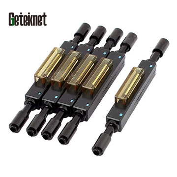 5 Pack FTTH Bare Fiber Optic Adapters - Cold Quick Connector Fiber Mechanical Splice