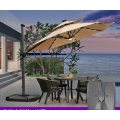 Roman solar lamp round umbrella