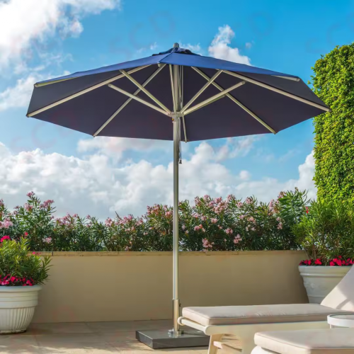 ombrello di banana appeso all'aperto giardino patio patio solare parasole ristorante ombrello automatico patio ombrello