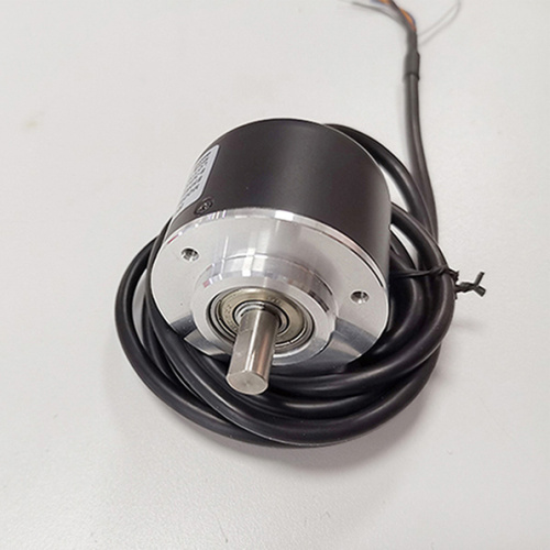 Codificador óptico incremental de 58 mm Eje macizo de 10 mm