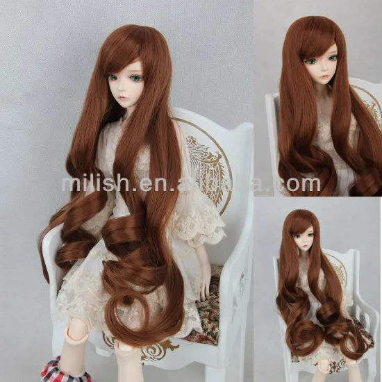 beautiful wholesale BJD doll wig for american girl doll BJDW-0059