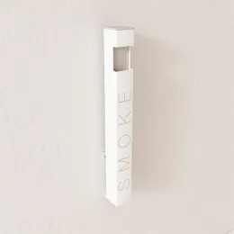 office smoke area Wall mounted hanging metal ashtray