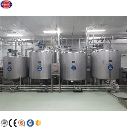 Yogurt Flavored Milk Making Machine Oat Milk Dairy Production Line