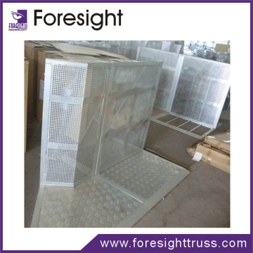 Professional Manufacturers Hot Dip Galvanizing Used Crowd Control Barrier