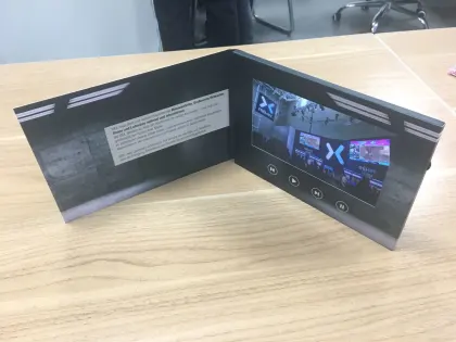 Customized Video Business Card