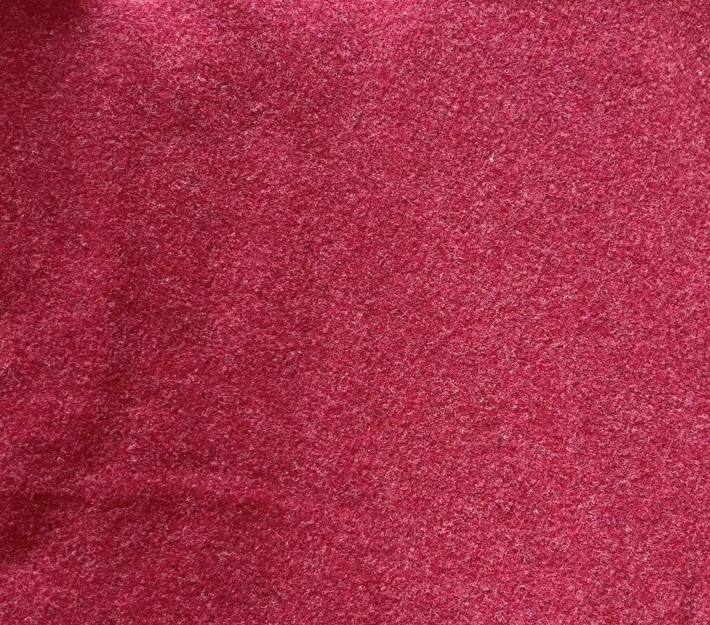 100% Knitted merino wool fleece fabric