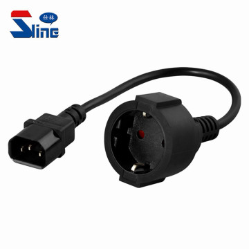 UPS PDU IEC 320 C14 to Euro Schuko Adapter Power Cord