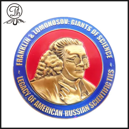 Hexagon Atlantic region challenge unit coin