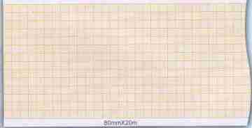 Three-Conduct Electrocardiograph Paper-80mmX20m