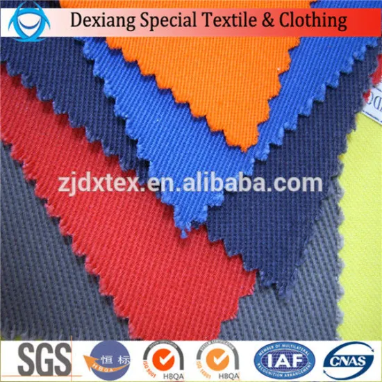 100% Cotton Unformaldehyde Flame Resistant Fabric