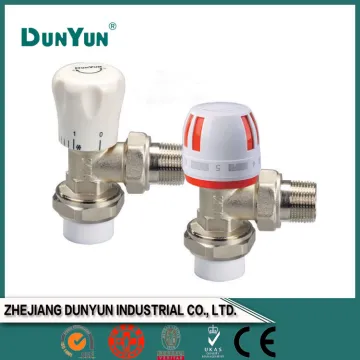 radiator angle manual valve/PPR/PB & male union