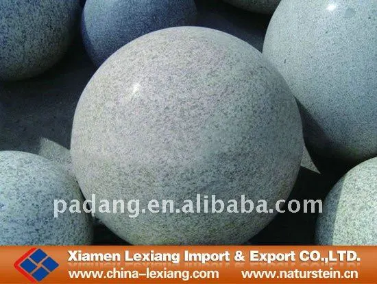 Granite polished stone ball