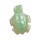 Green Aventurine 1.0Inch Turtle Ornament Handmade Craved Animal Figurine Tortoise Sculpture for Home Decoration