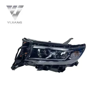 YIJIANG OEM Toyota Prado Headlight Car Auto Lighting Systems: Refurbished LED Headlights