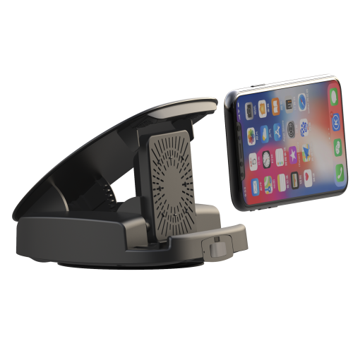 car wireless charger phone holder with fast charge