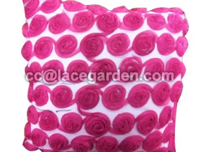 Nice Rose Design Cushion