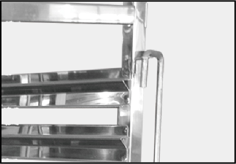 Steel Bakery Trolley