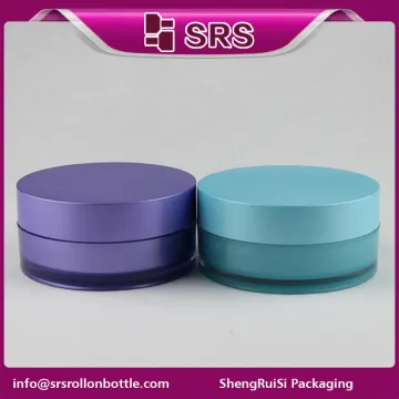 SRS free sample plastic face cream 4oz cosmetic jar