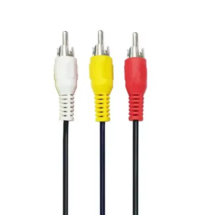 RCA Video Cable Connector Plug Stereo Audio Cable