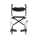 Rollator Rolling Walker y Transport Silla de silla de ruedas