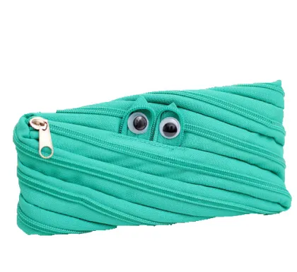 custom school zipper bag kids pencil bag animal pencil bag