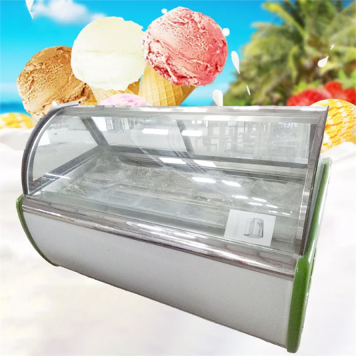 Mostrar, exibir freezer geladeira freezer para sorvete