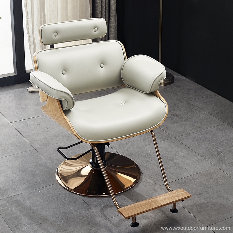 Factory Direct Commercial Furniture Vintage Heavy Duty Antique Beauty Salon Hydraulic Styling Barber Hair Cut Chair