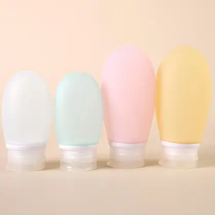 Wholesale Portable Leak-Proof Cosmetic Shampoo Travel Kit - Silicone Travel Bottles