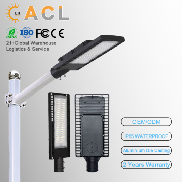 High Luminous Flux IP65 LED Street Light Bulbs with Aluminium Enclosure