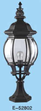 LED Antique Aluminum Garden Light