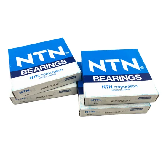 Original NTN 6820ZZC3/2AS Deep Groove Ball Bearing 100X125X13