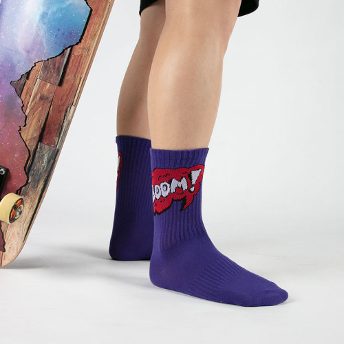 Meias Meados de Algodão Meias Verão Homens Tendência Sports Socks