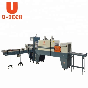 Automatic PE film L type shrink wrapping machine