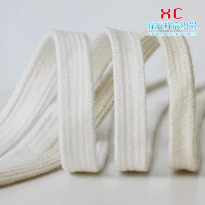 Thick Flat Cotton Shoelaces