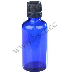 Tamper evident cap with orifice reducer for 50ml essential oil bottle