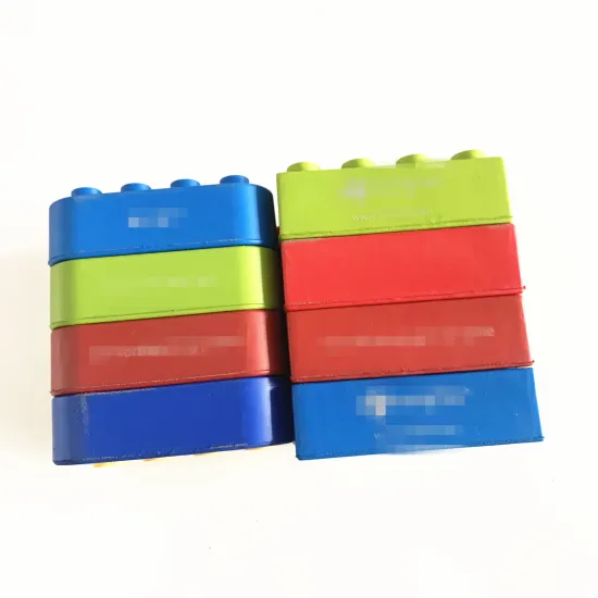 Custom Logo Promotional PU Foam Building Blocks Stress Toy