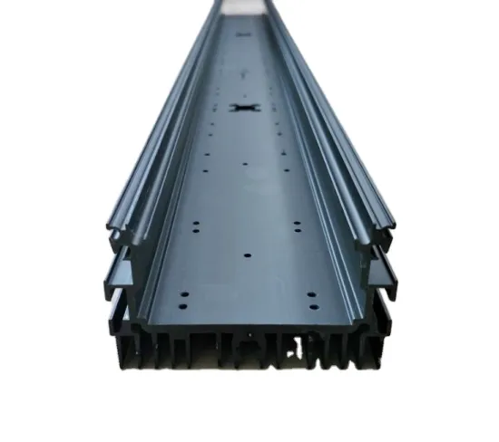 Black LED Aluminum Profiles for Gypsum Ceiling Lighting
