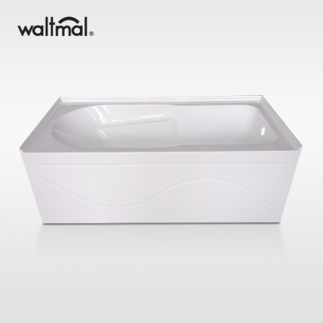 60 x 30 Acrylic 3 Wall Alcove Bathtub
