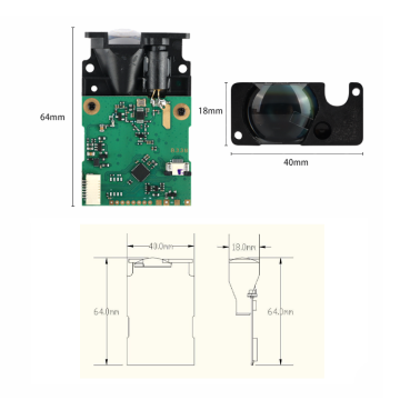 High Accuracy ±3mm Laser sensor module