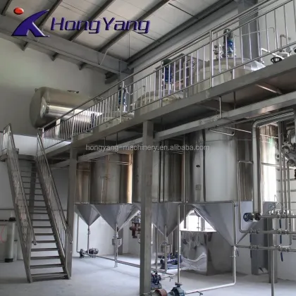 Hongyang Brand 1-50 TPD Fish Oil and Vegetable Oil Refinery Plant