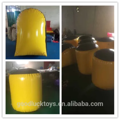 paintball obstacles/ paintball inflatable cannon /inflatable paintball obstacle