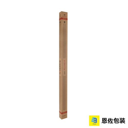 Изготовленная на заказ длинная коробка из крафт-бумаги для экологически чистой упаковки