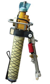Pneumatic roofbolter/ Handheld jumbolter/ hand operated jumbolter rock drill
