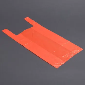 Clear T shirt plastic bags wholesale