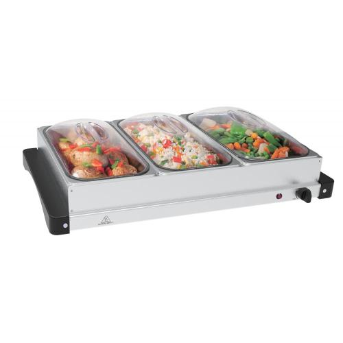 Extra groot buffet warmer en hot bord