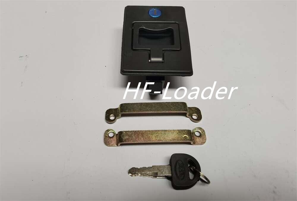 SDLG 953N 955F Rear hood door lock，XCMG 500F Rear hood door lock